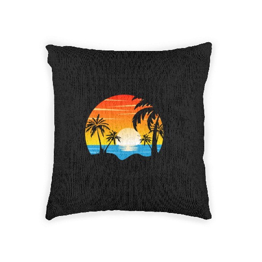 smith family cruise crew puerto rico 2025 Woven Pillows