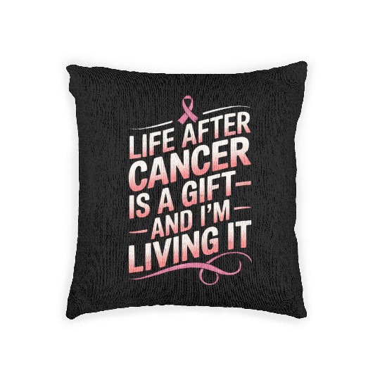 Cancer Survivor Chemotherapy Chemo Beat Cancer Woven Pillows