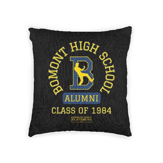 High School Alumni Woven Pillows