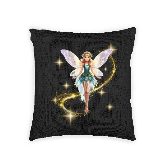 Twilight Fairy Glow Woven Pillows