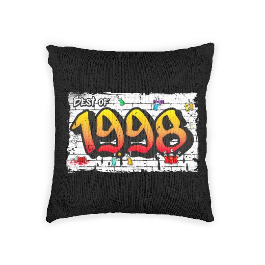 Bold 1998 Graffiti – 27 Years of Street Edge Woven Pillows