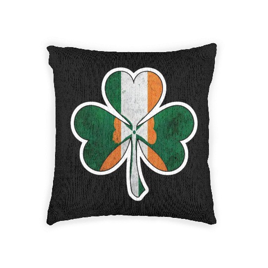 Shamrock Vintage Irish Woven Pillows