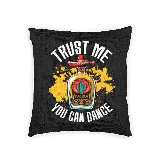 Barkeeper Bartender Trust Me You Can Dance Woven Pillows