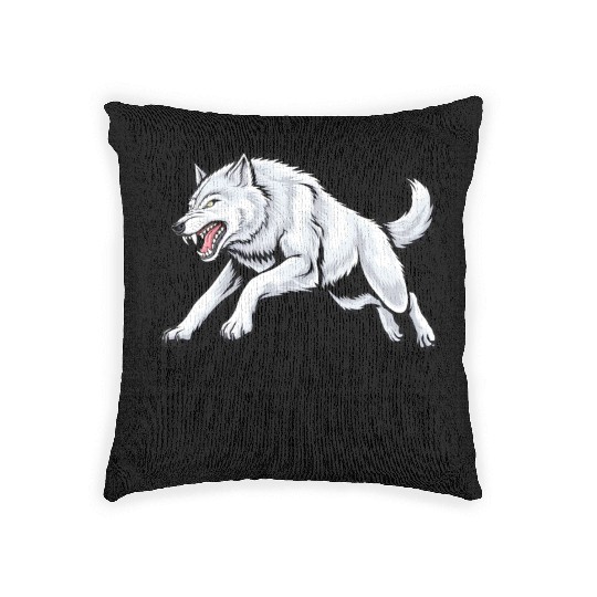Alpha Wolf Woven Pillows
