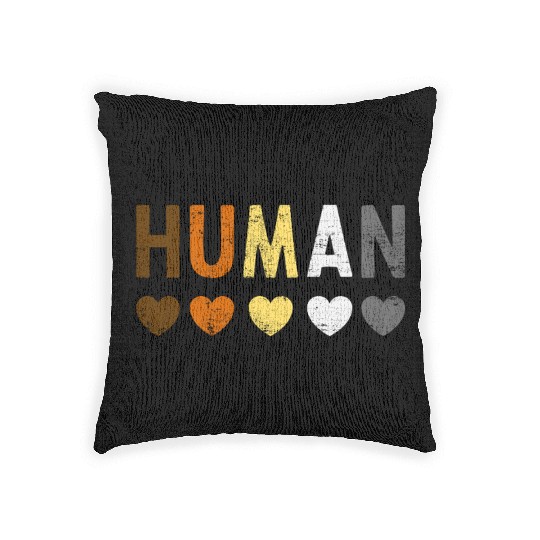 Human Bear Pride Gay Men LGBT Bear Flag Colors Woven Pillows