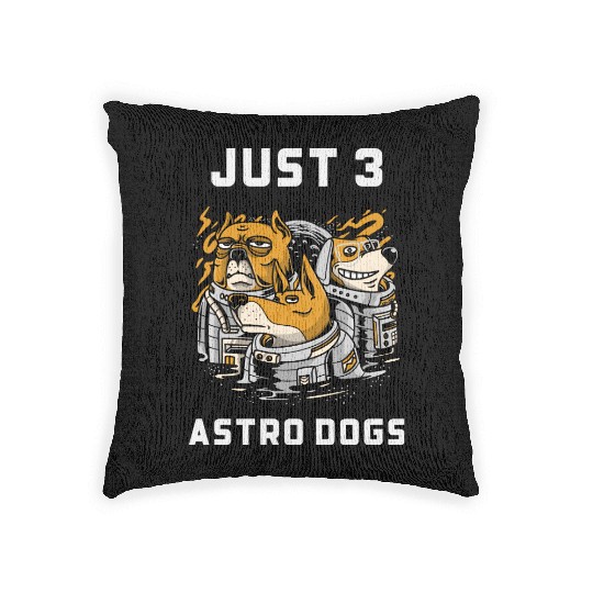 Just 3 Astro Dogs Best Selling Woven Pillows