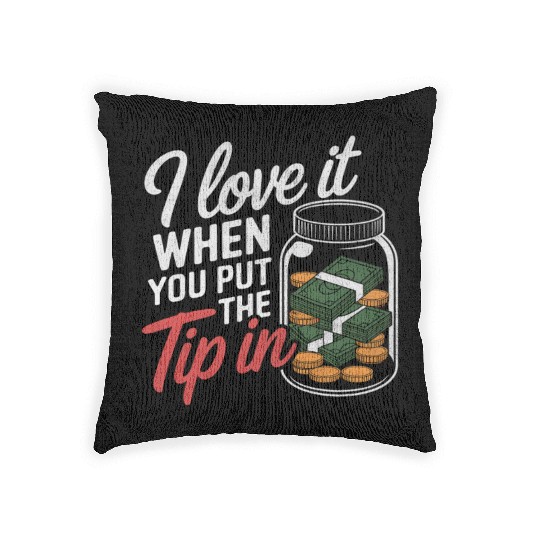 Funny Bartender Mixologist Gift For Men Women Bar Woven Pillows