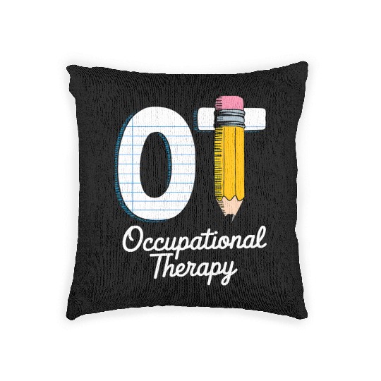 Pediatric Occupational Therapy Cute Pencil Back Woven Pillows