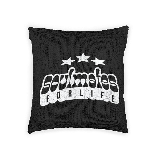 Soulmate for life |I love Woven Pillows
