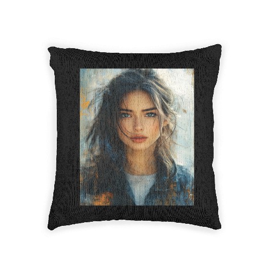 Urban Glow: Painted Horizon Woven Pillows