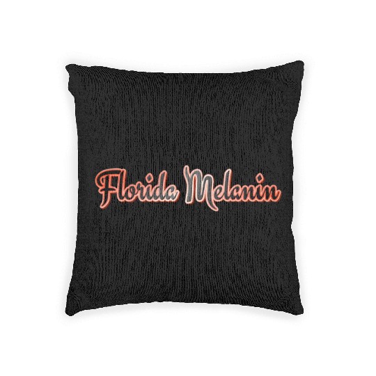 Florida Melanin Woven Pillows