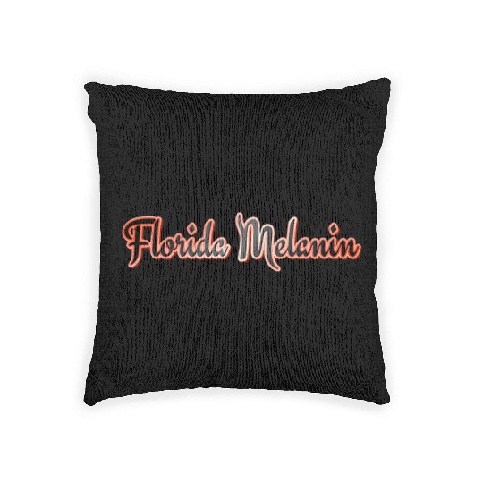 Florida Melanin Woven Pillows
