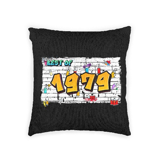 Street Legacy 1979 Graffiti – 46 Years of Urban Woven Pillows