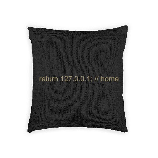 Programmer Nerd IT Joke Developer Home Woven Pillows