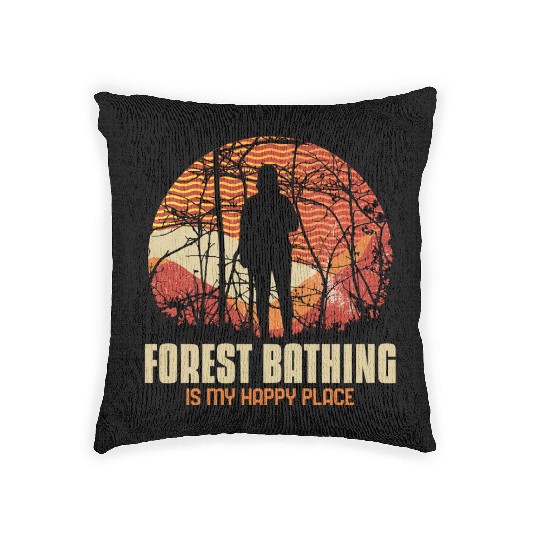 FOREST BATHING Woven Pillows