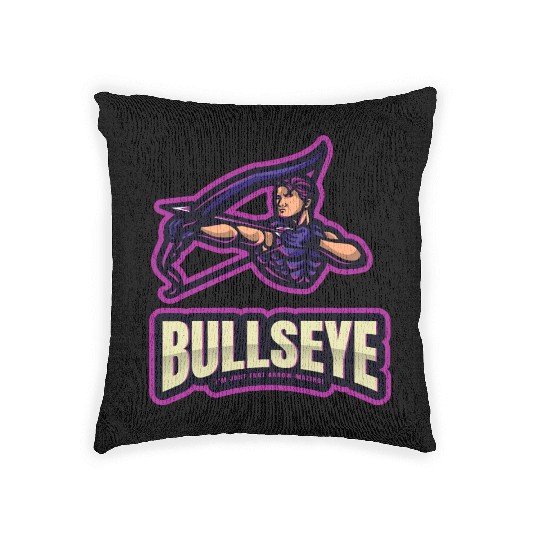 BULLSEYE: I'm just that Arrow-Mazing Woven Pillows