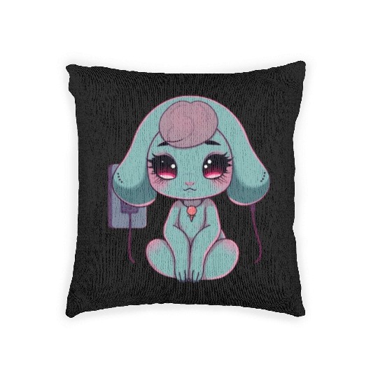 Unplug to Recharge Woven Pillows