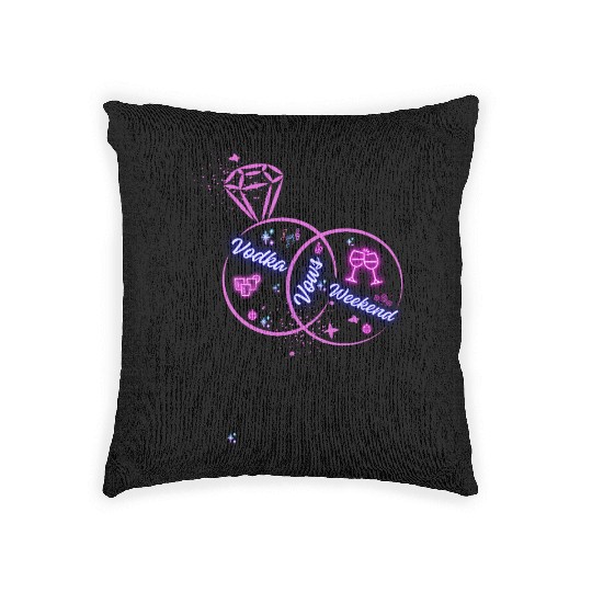 Vodka, Vows & Weekend Woven Pillows