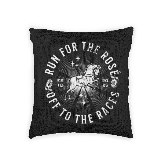 Run for the Rose Woven Pillows