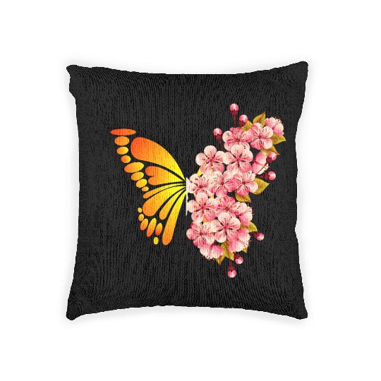 Spring. Spring break. Spring colors. Spring celebr Woven Pillows
