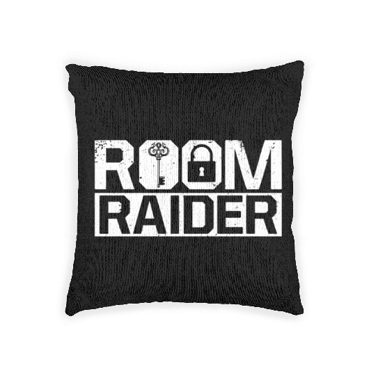 Escape Room Room Raider Woven Pillows