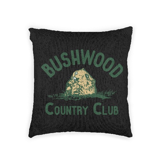 Bushwood Country Club Funny Movie Woven Pillows
