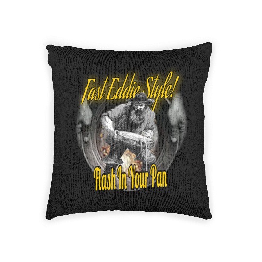 Fast Eddie Style Panner 2 Woven Pillows