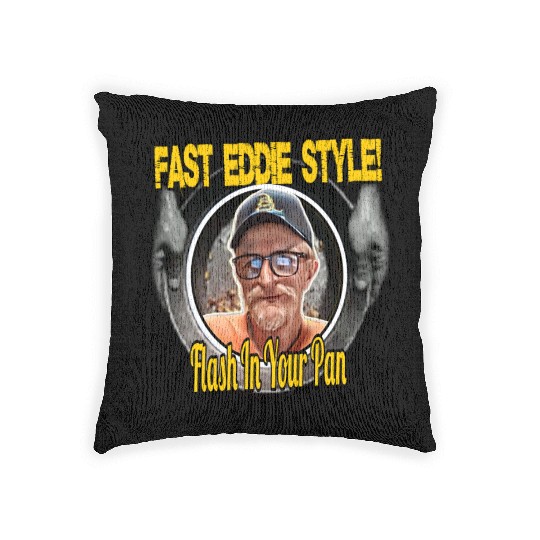 Fast Eddie Style Flash Woven Pillows