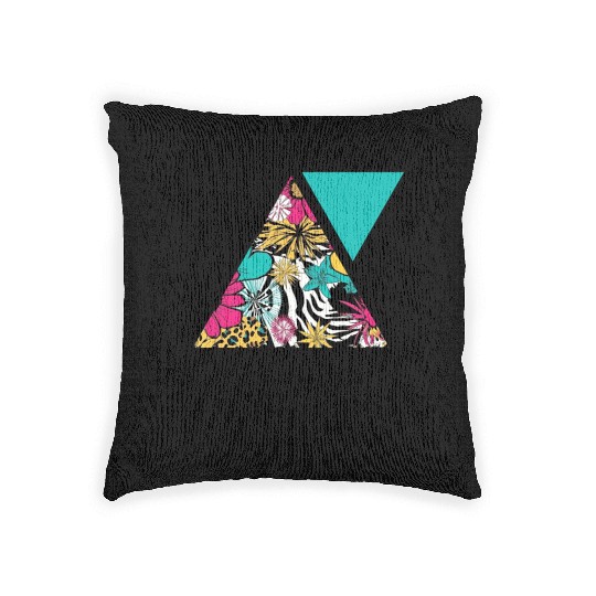 Bloom Unapologetically - Teal Woven Pillows
