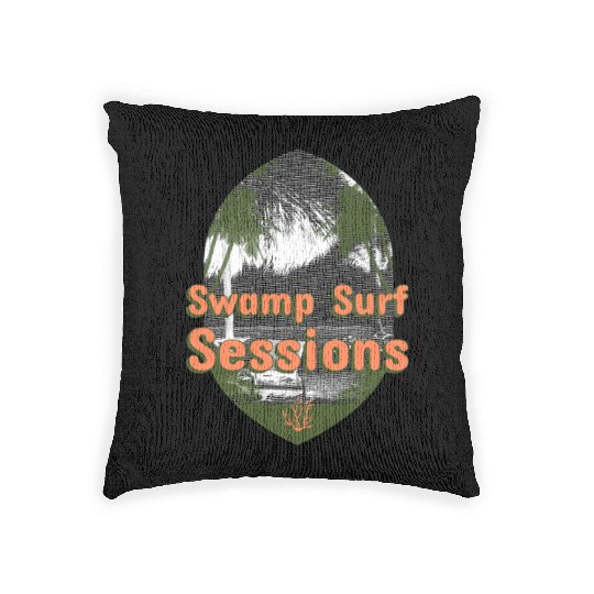 Swamp Surf Sessions surfing Woven Pillows