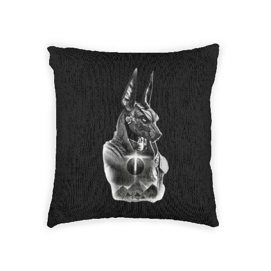 Anubis Eclipse – Dark Pharaoh Warrior Design Woven Pillows