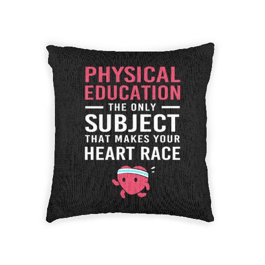 Pe Teacher Physical Education Woven Pillows