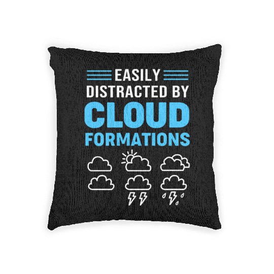 Storm Chaser Weather Meteorology Woven Pillows