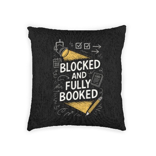 Theater Kid Drama Club Musical Theater Nerd Stage Woven Pillows