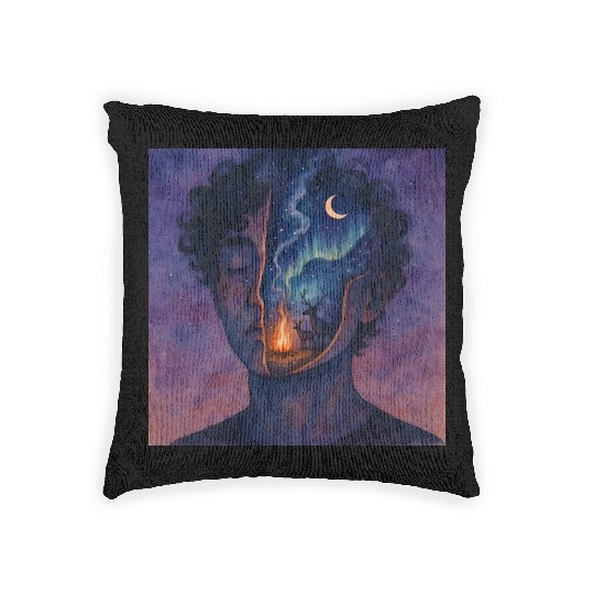Wilderness Within Woven Pillows