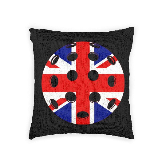Pickleball UK - United Kingdom Woven Pillows