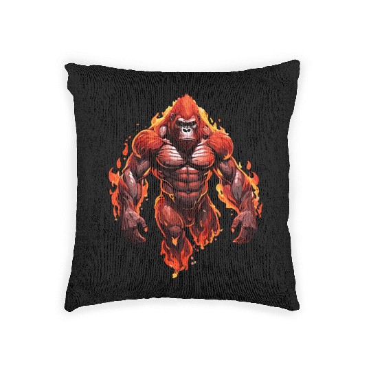 Gorilla Woven Pillows
