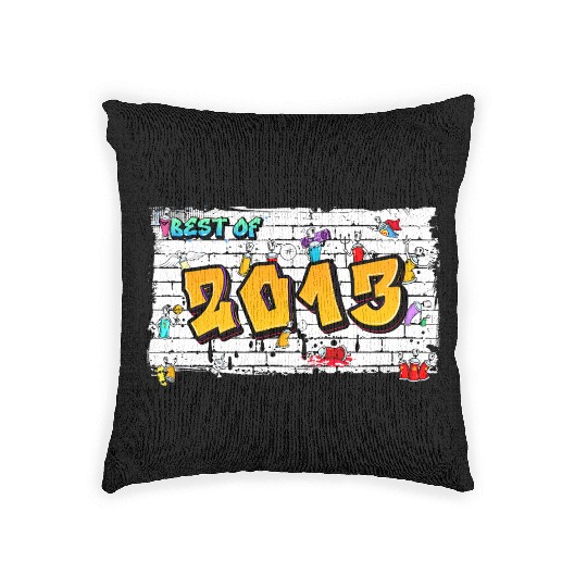 Rebel Roots 2013 Graffiti – 12 Years of Urban Edge Woven Pillows