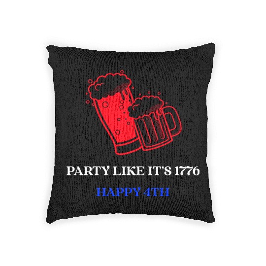 Party like it is 1776 - 4th of July Woven Pillows