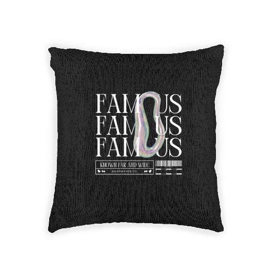 FAMOUS Graphic | Urban Bubble Ring Street Style Woven Pillows