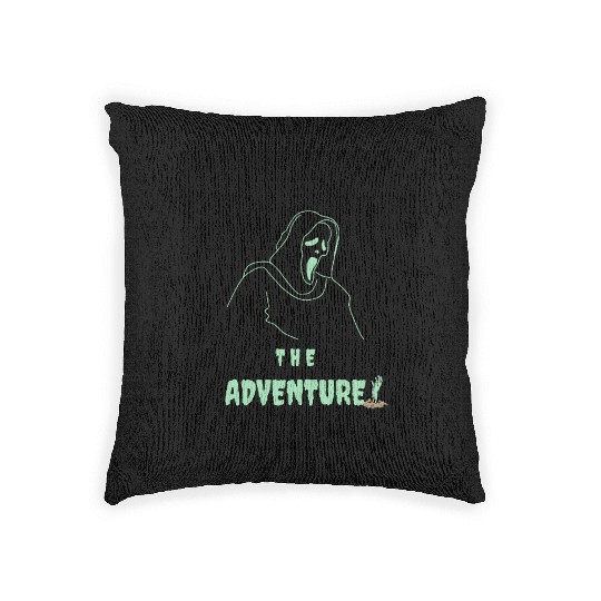 The Adventure Ghostface Woven Pillows
