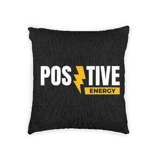 Woven Pillows with Positive Charge