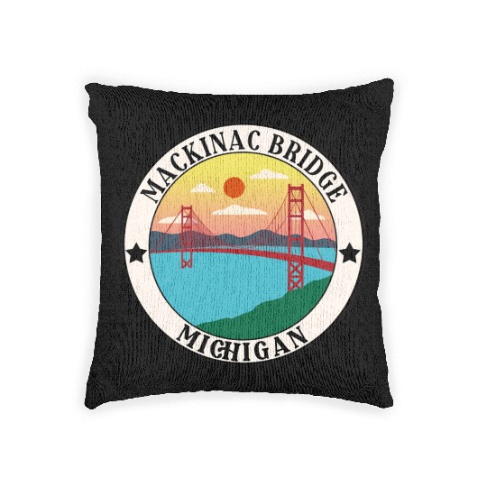 Mackinac Island Woven Pillows