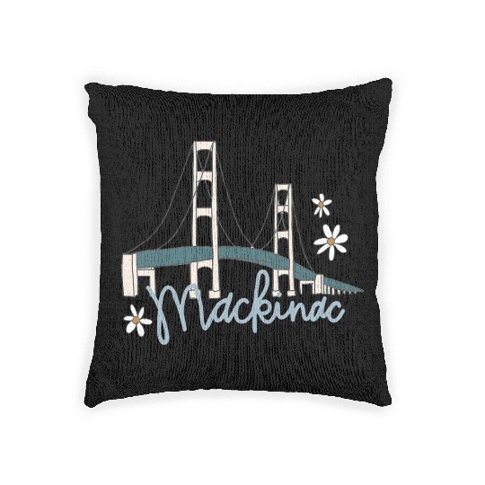 Mackinac Island Woven Pillows