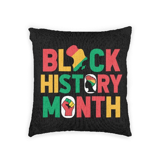 Little Honey Bunny Juneteenth Woven Pillows