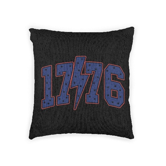 1776 4th of July Woven Pillows