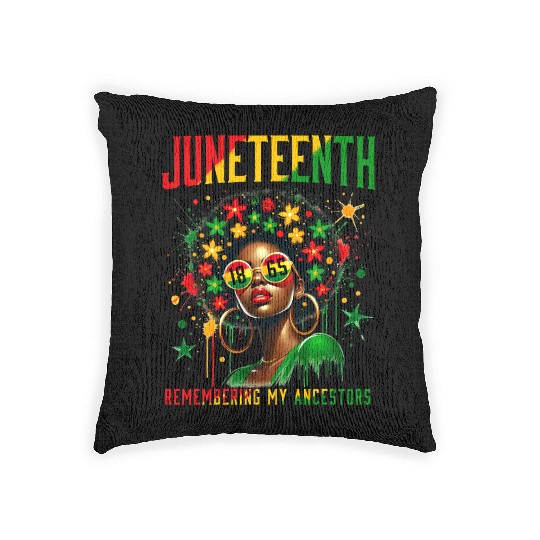 Juneteenth 1865 2 Woven Pillows