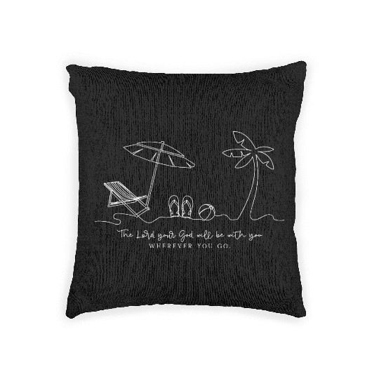 Christian Beach Woven Pillows