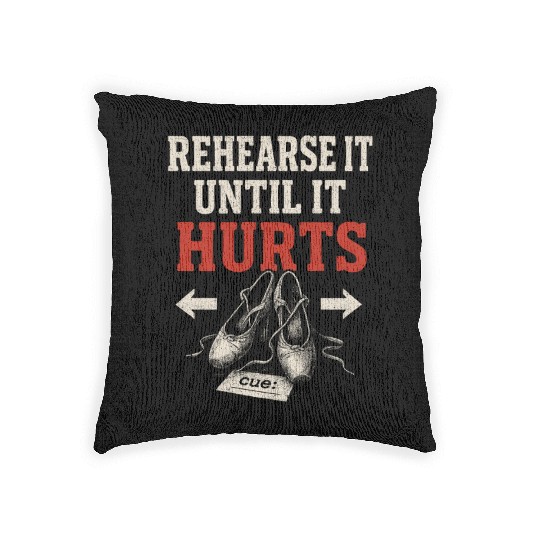 Theater Kid Drama Club Musical Theater Nerd Stage Woven Pillows