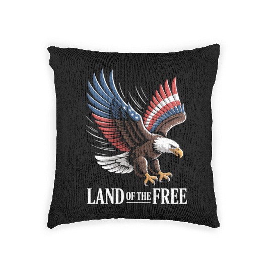 Land of the Free Woven Pillows